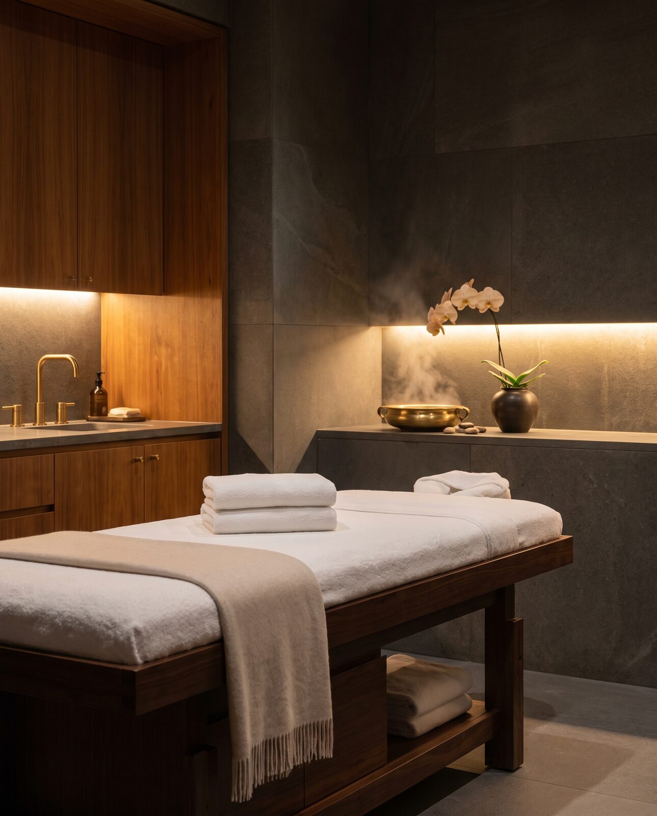 Serene treatment room at U Wellness